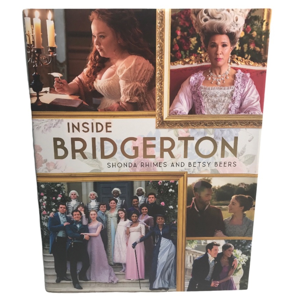 Inside Bridgerton Hardcover Collector Book Illustrations & Colour Photography